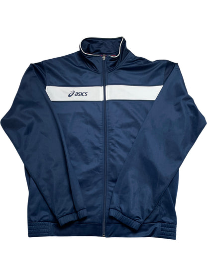 Vintage Navy Asics Track Jacket ASICS (M) (M)