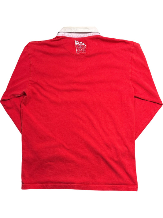 Vintage Wales Red Dragons Rugby Jersey Cotton Traders ()