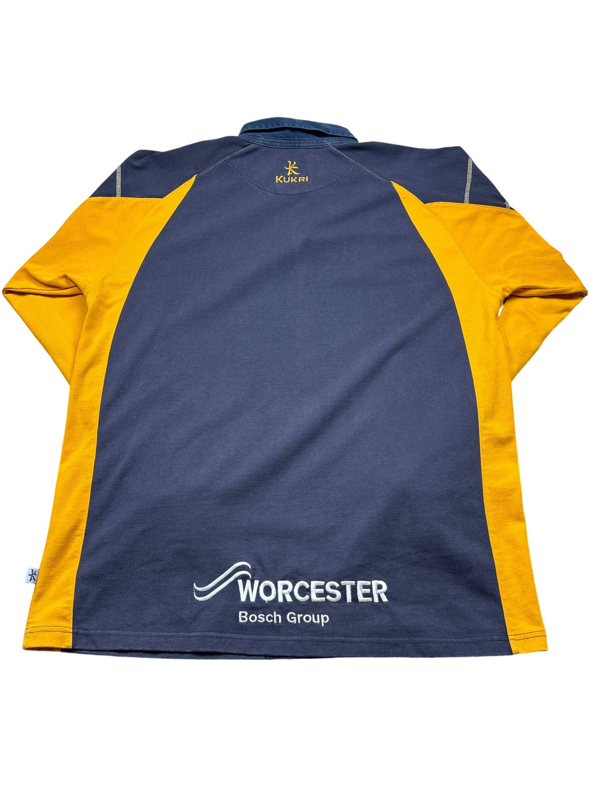 Vintage Blue Kukri Rugby Shirt Worcester Npower (XXL)