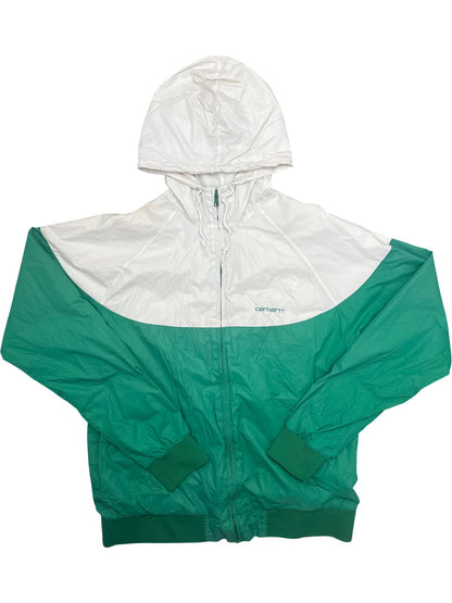 Vintage Green Carhartt Windbreaker (L)