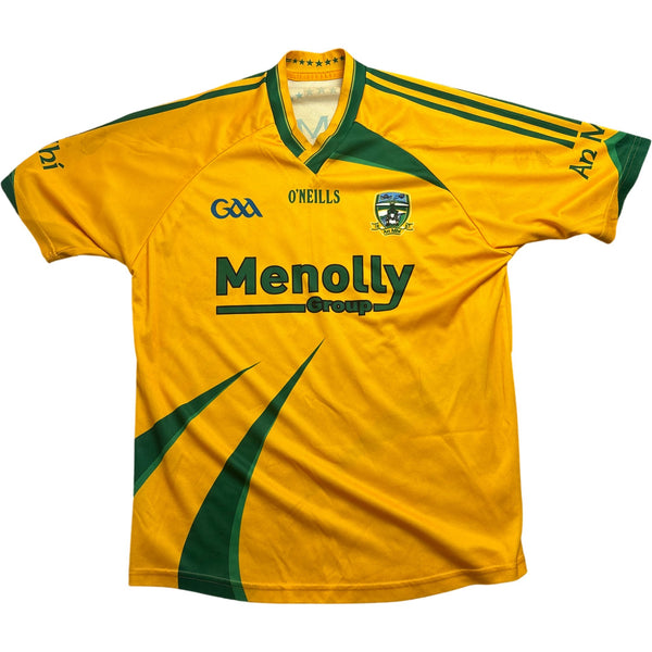 Vintage Yellow O'Neills Meath Football Jersey 2010 (L)