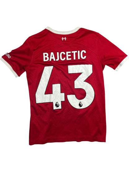 Vintage Red Whack Vintage Jersey Bajcetic LFC Kids 13-14 (XS)