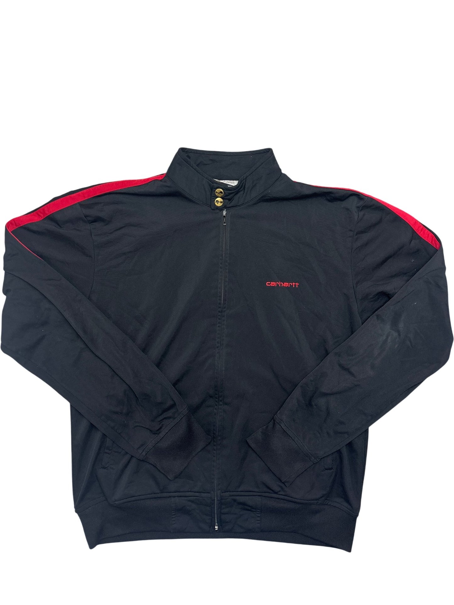 Vintage Black Carhartt Track Jacket (L)