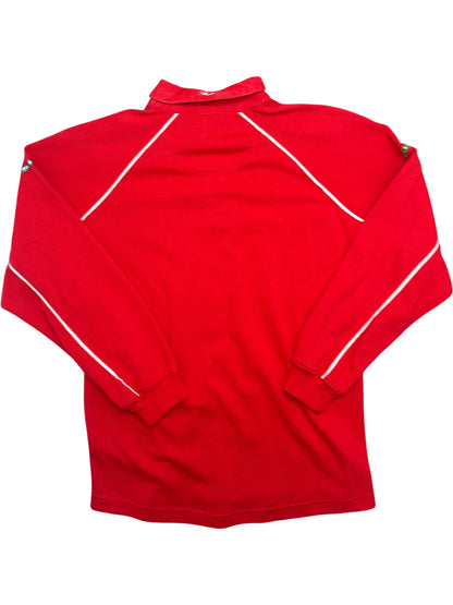 Vintage Red Reebok Rugby Shirt Wales WRU 90s (S)