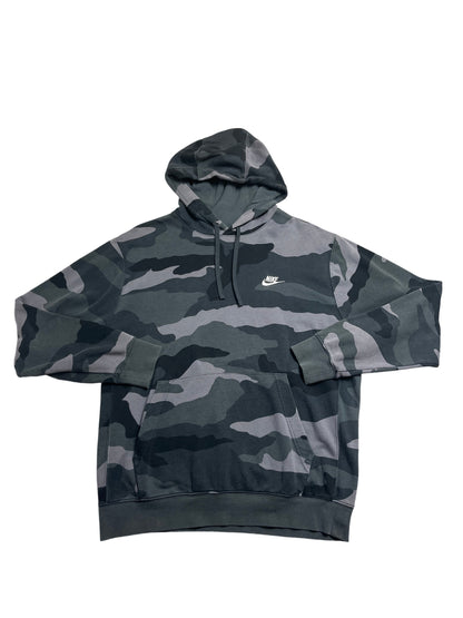 Vintage Camouflage Nike Hoodie (L)