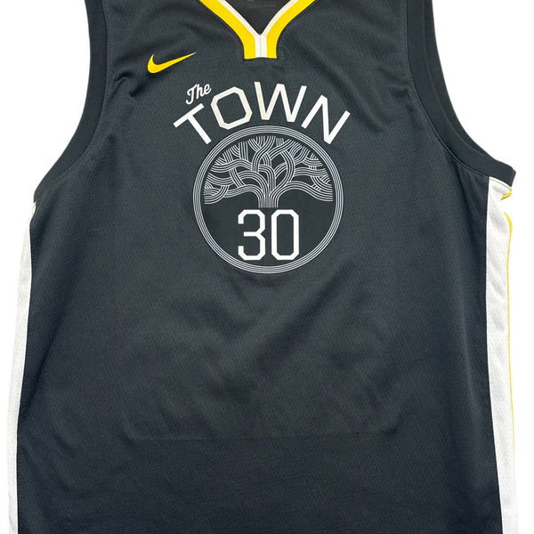 Vintage Black Nike Basketball Jersey Curry The Town (XL)
