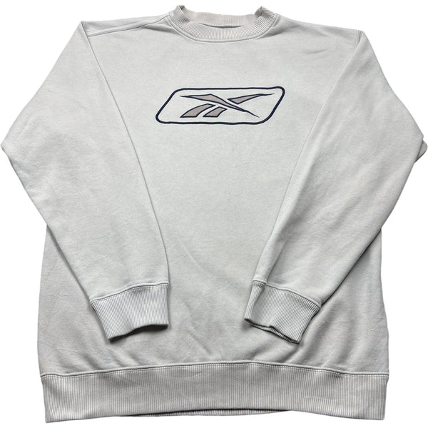 Vintage Grey Reebok Sweatshirt  (XL)
