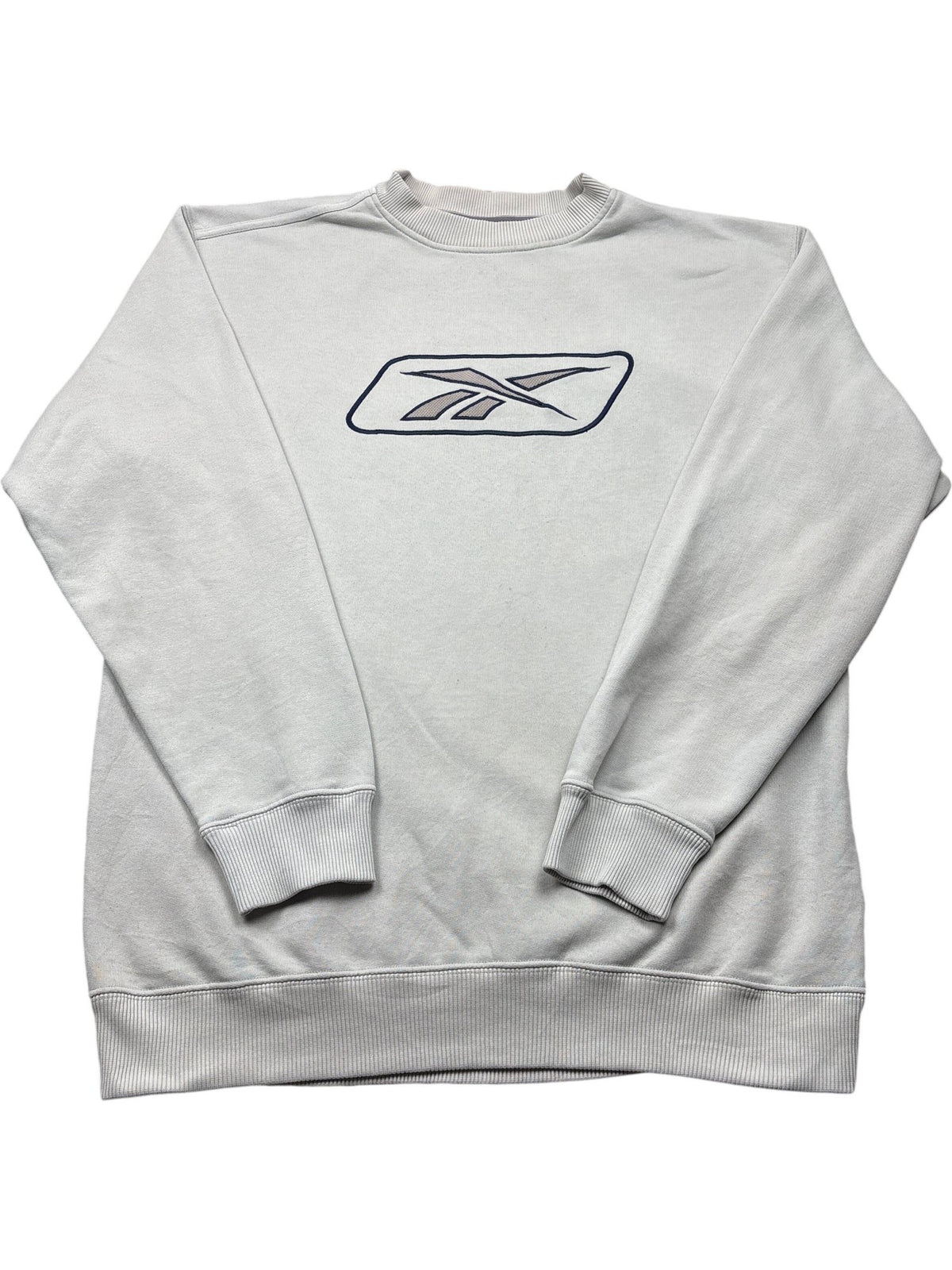 Vintage Grey Reebok Sweatshirt  (XL)