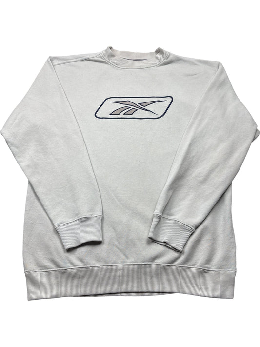 Vintage Grey Reebok Sweatshirt  (XL)