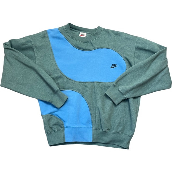 Vintage Green Nike Sweatshirt 90s (L)
