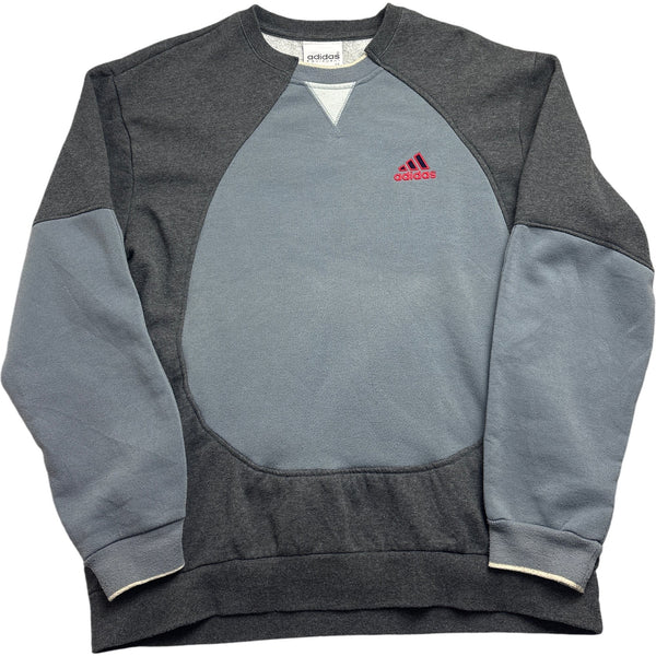 Vintage Grey Adidas Sweatshirt (XXL)