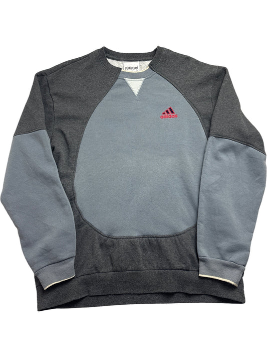Vintage Grey Adidas Sweatshirt (XXL)