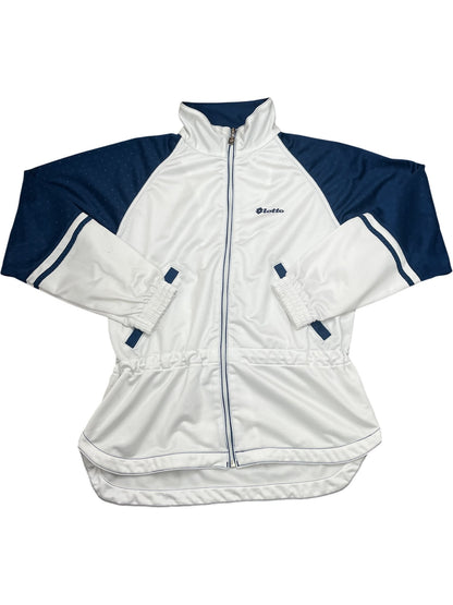 Vintage White Lotto Track Jacket (L)