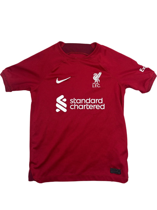 Vintage Red Nike Liverpool FC Soccer Jersey Kids 9-10 (XXS)