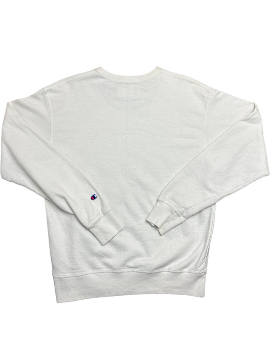 Vintage White Champion Crewneck Sweatshirt (M)
