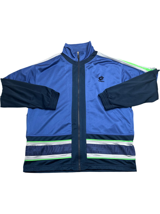 Vintage Blue Lotto Track Jacket 80s (XXL)