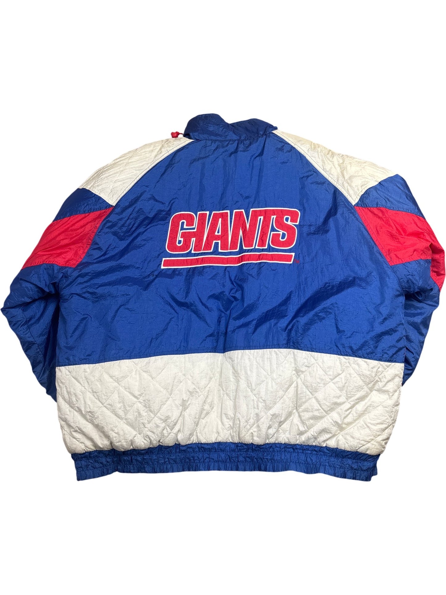 Vintage Blue NFL Giants Windbreaker Jacket 90s (XXL)