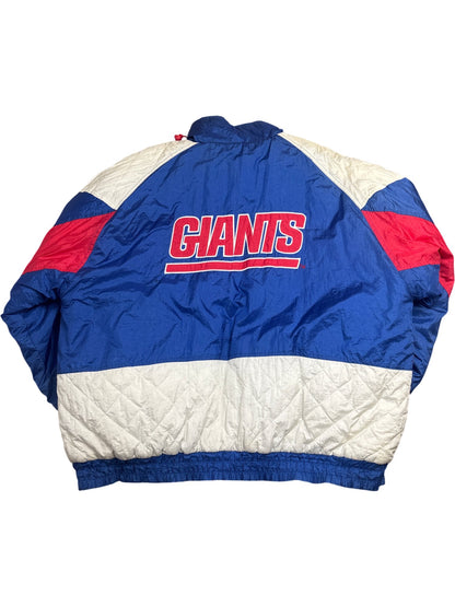 Vintage Blue NFL Giants Windbreaker Jacket 90s (XXL)