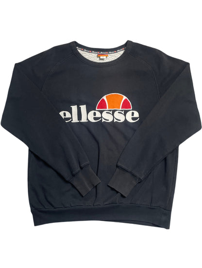 Vintage Navy Ellesse Crewneck Sweatshirt Elise (XS)