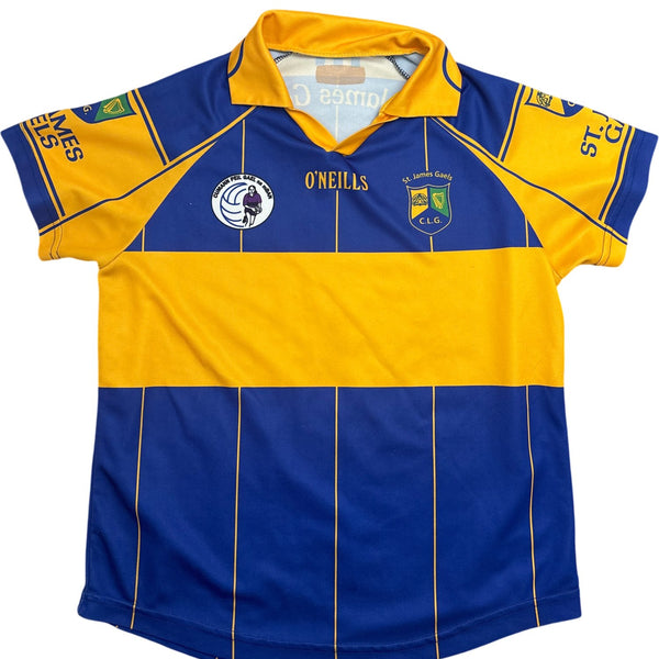 Vintage Blue O'Neills Jersey St James Gaels (S)