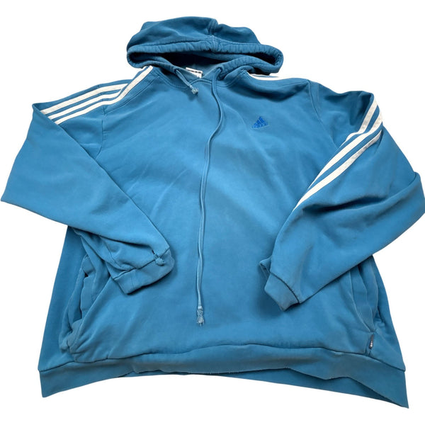 Vintage Blue Adidas Hoodie (XL)