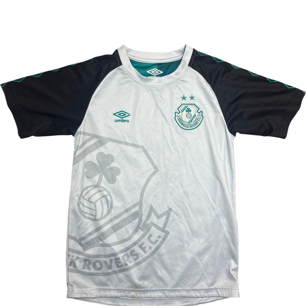 Vintage Black Umbro Soccer Jersey Kids 13-14 (XXS)