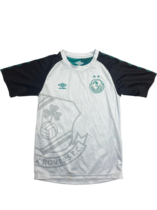 Vintage Black Umbro Soccer Jersey Kids 13-14 (XXS)