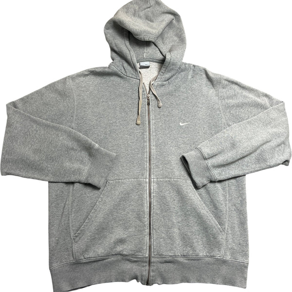 Vintage Grey Nike Hoodie XL (XL)