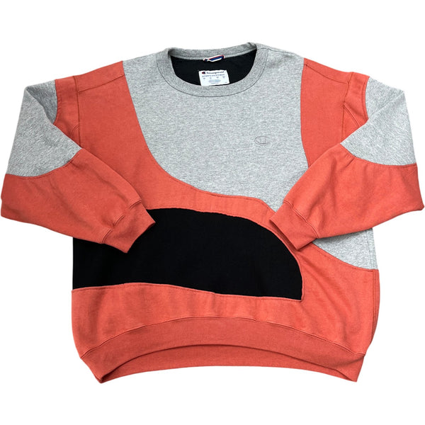 Vintage Grey Champion Crewneck Sweatshirt 90s (L)