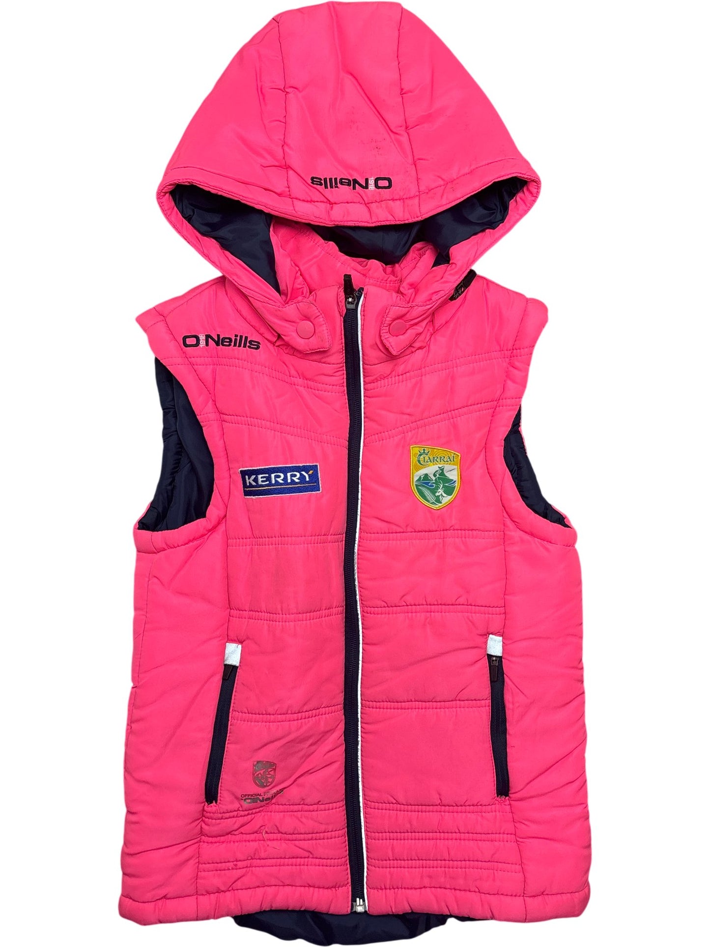 Vintage Pink O'Neills Vest Kids 7-8 (XXS)