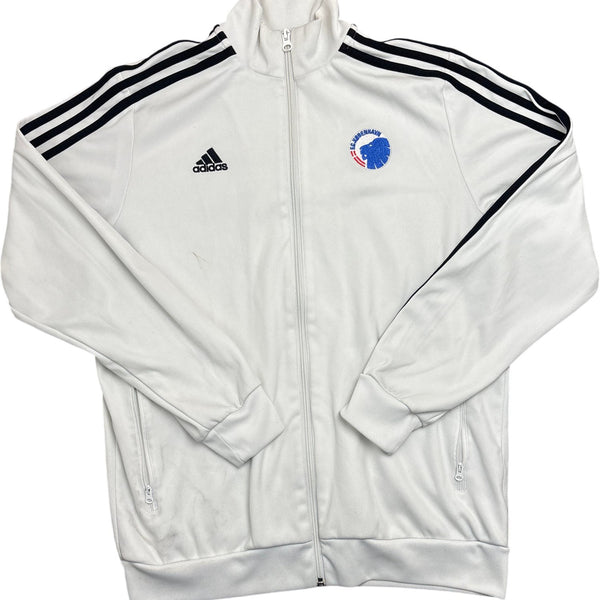 Vintage White Adidas Track Jacket (L)