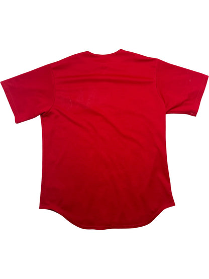 Vintage Red Majestic Red Sox Jersey 2000s (M)