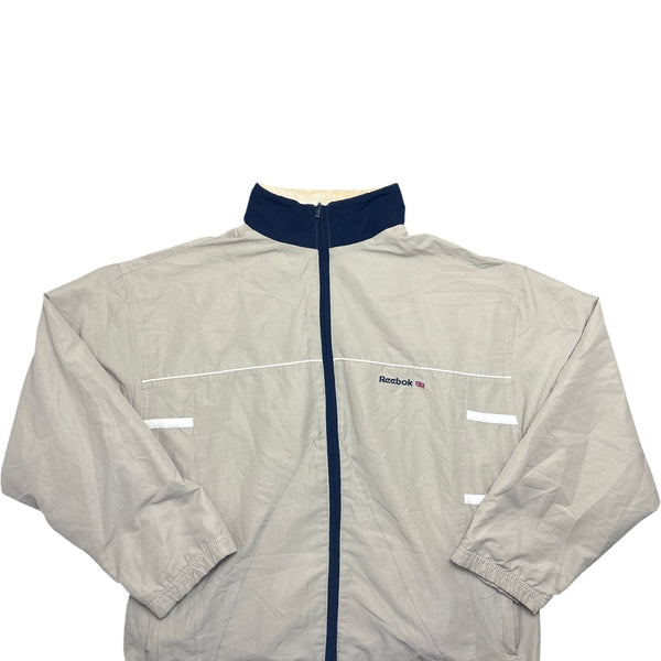 Vintage Beige Reebok Windbreaker 90s (M)