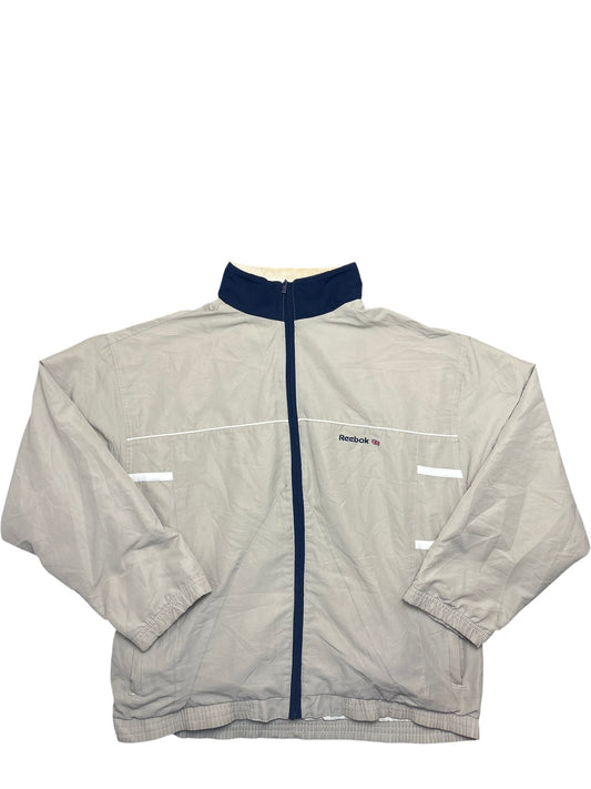 Vintage Beige Reebok Windbreaker 90s (M)