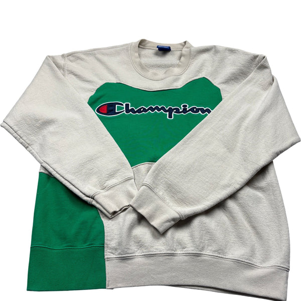 Vintage Green Champion Sweatshirt 90s (L)
