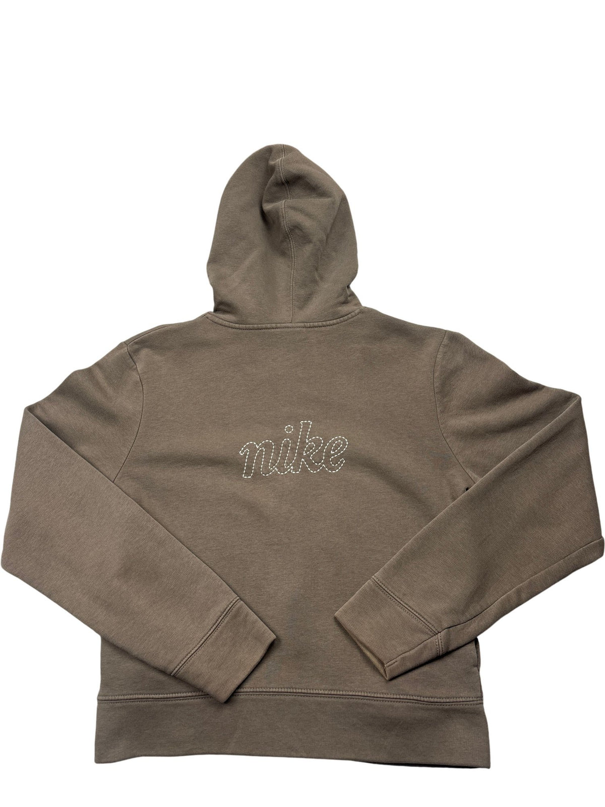 Vintage Brown Nike Hoodie 2000s (M)