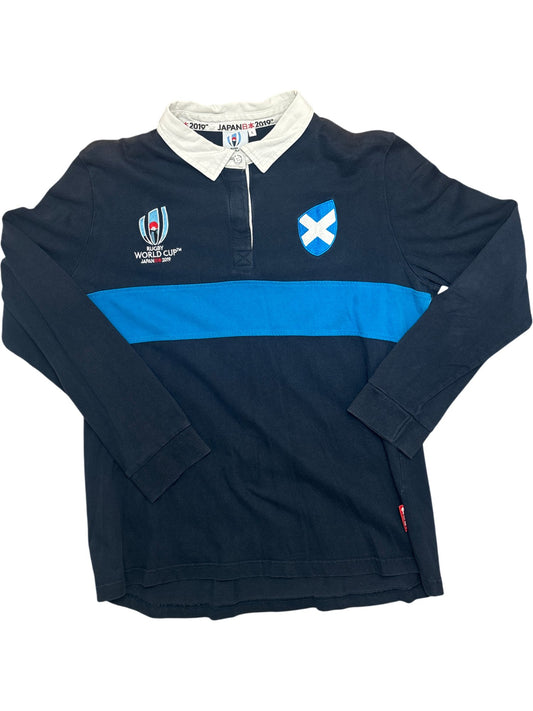 Vintage Blue Rugby World Cup 2019 Jersey (L)
