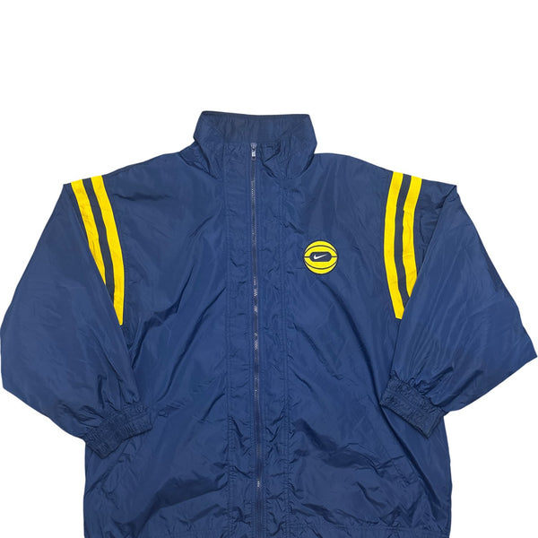 Vintage Navy Nike Windbreaker Y2K (XXL)