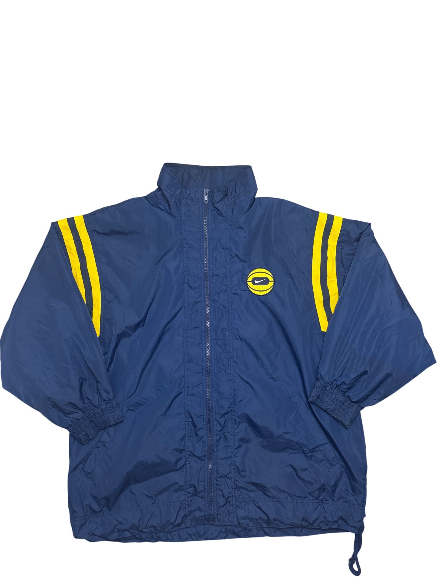 Vintage Navy Nike Windbreaker Y2K (XXL)