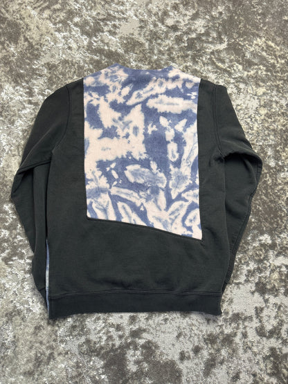 Vintage Black Champion Sweatshirt Tie-Dye 90s (M)