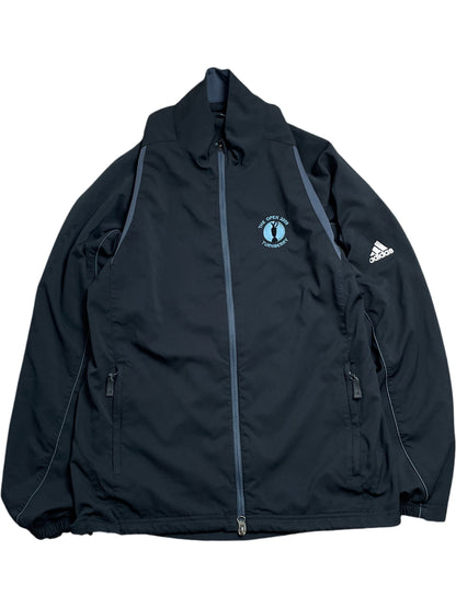 Vintage Black Adidas Track Jacket Open Golf Championship (M)