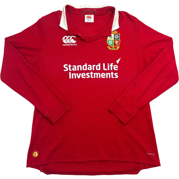 Vintage Red Canterbury Rugby Shirt Lions (L)