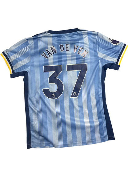 Vintage Blue Nike Soccer Jersey Tottenham Kids 13-14 (S)
