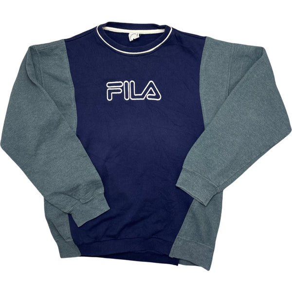 Vintage Blue Fila Sweatshirt 90s (S)