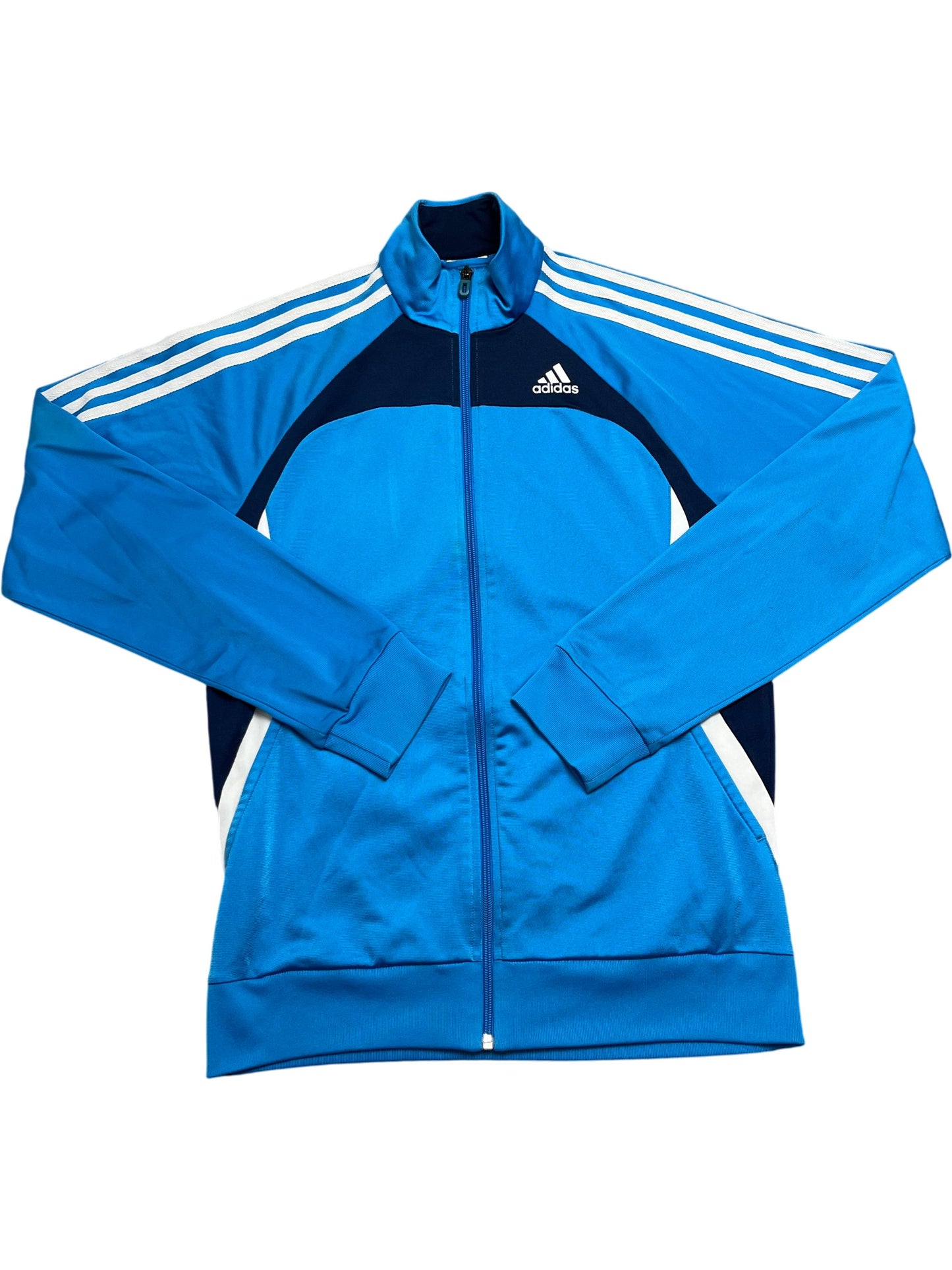 Vintage Blue Adidas Track Jacket (XS)