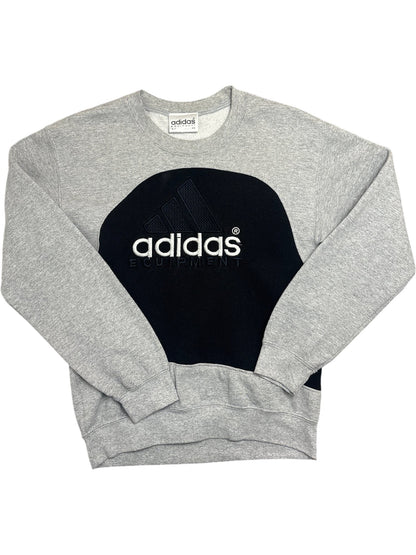 Vintage Grey Adidas Sweatshirt Equipment 90s (S)