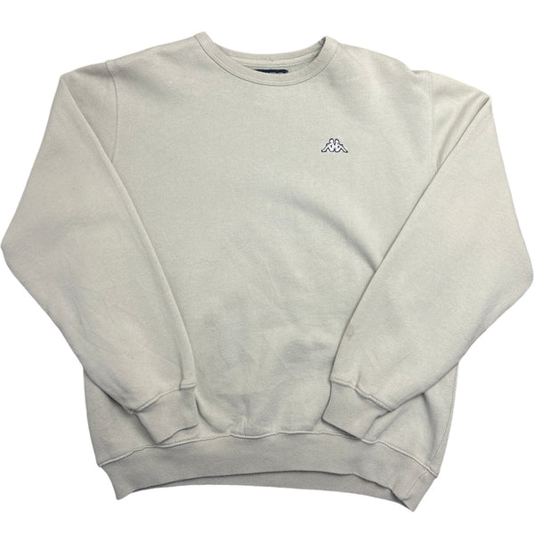 Vintage Green Kappa Crewneck Sweatshirt Y2K (M)