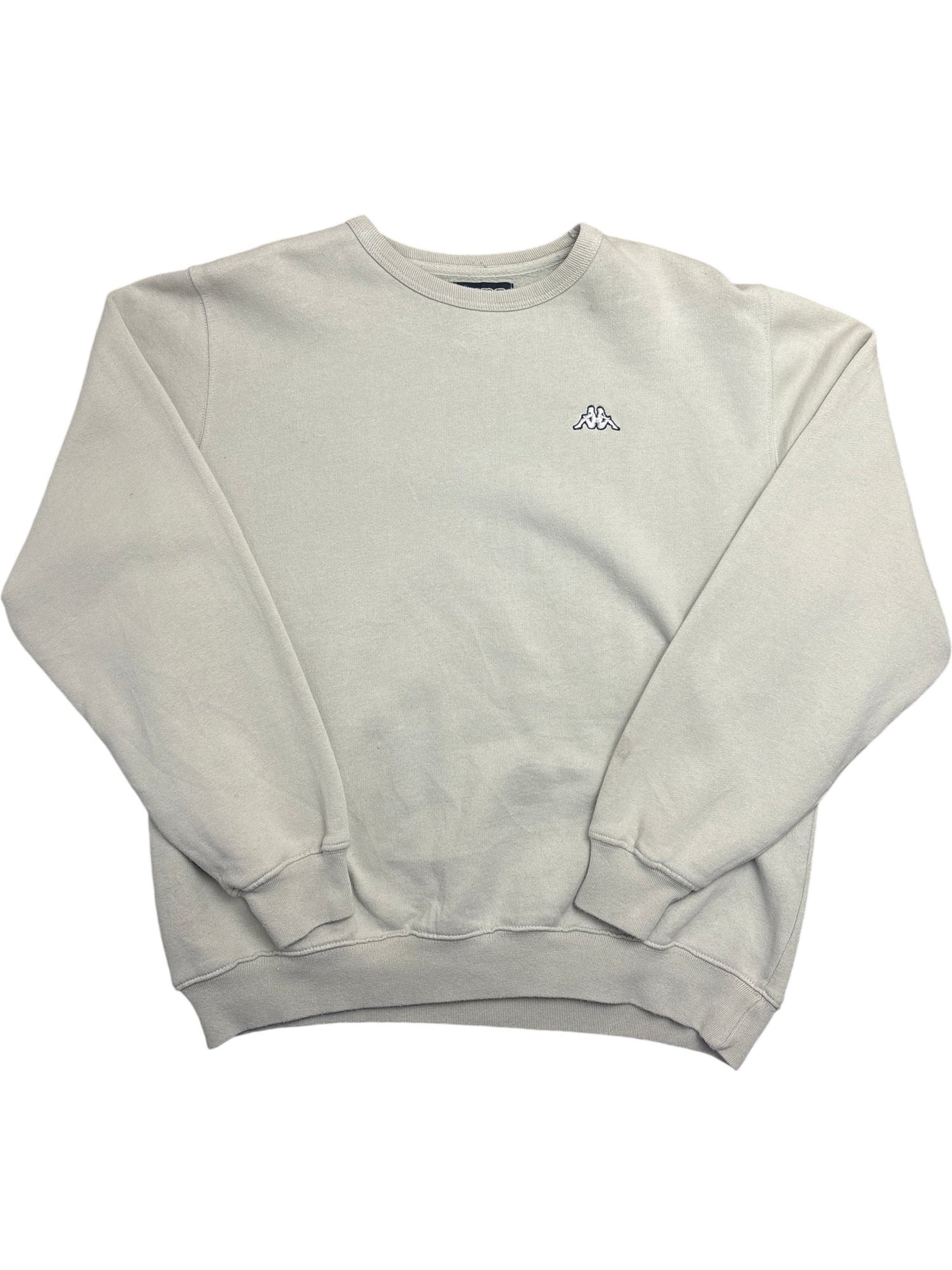 Vintage Green Kappa Crewneck Sweatshirt Y2K (M)