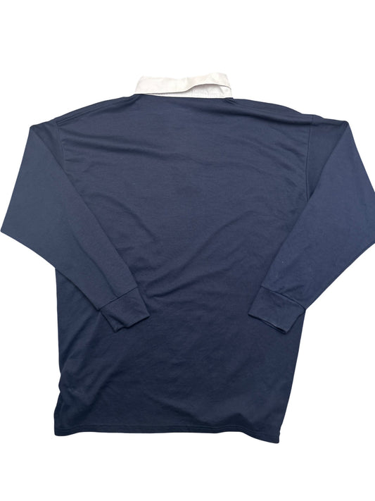 Vintage Navy England Rugby Shirt (XXL)