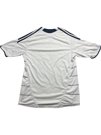 Vintage White Adidas Chelsea Football Jersey 2009/2010 (M)
